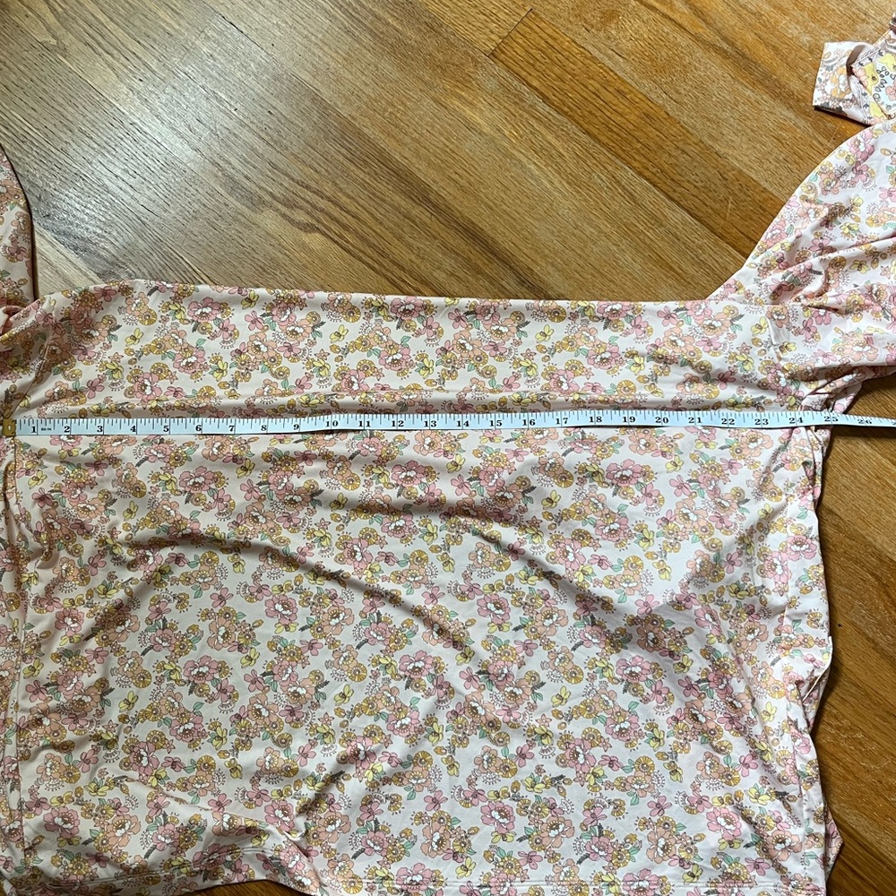 Feminine Boho Earthy Pastel Floral Kimono, Cardigan, Swim Cover Up, Robe NWT - Picture 8 of 12